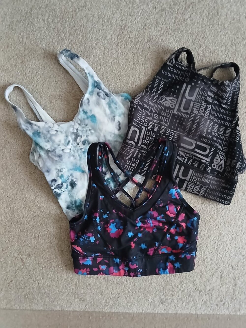 3 Lululemon Sport Bras